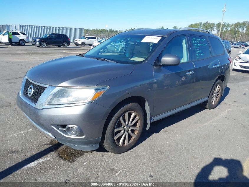 2016 NISSAN PATHFINDER S - 5N1AR2MN1GC645238