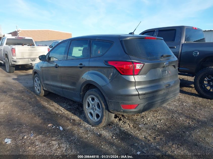 2019 FORD ESCAPE S - 1FMCU0F79KUA99530