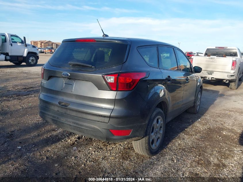 2019 FORD ESCAPE S - 1FMCU0F79KUA99530