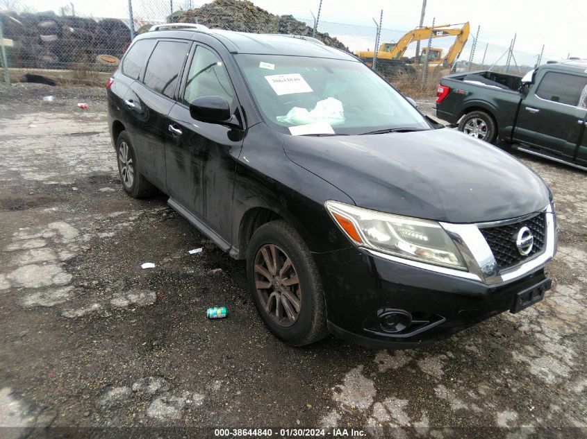 2013 NISSAN PATHFINDER SV - 5N1AR2MM7DC624946