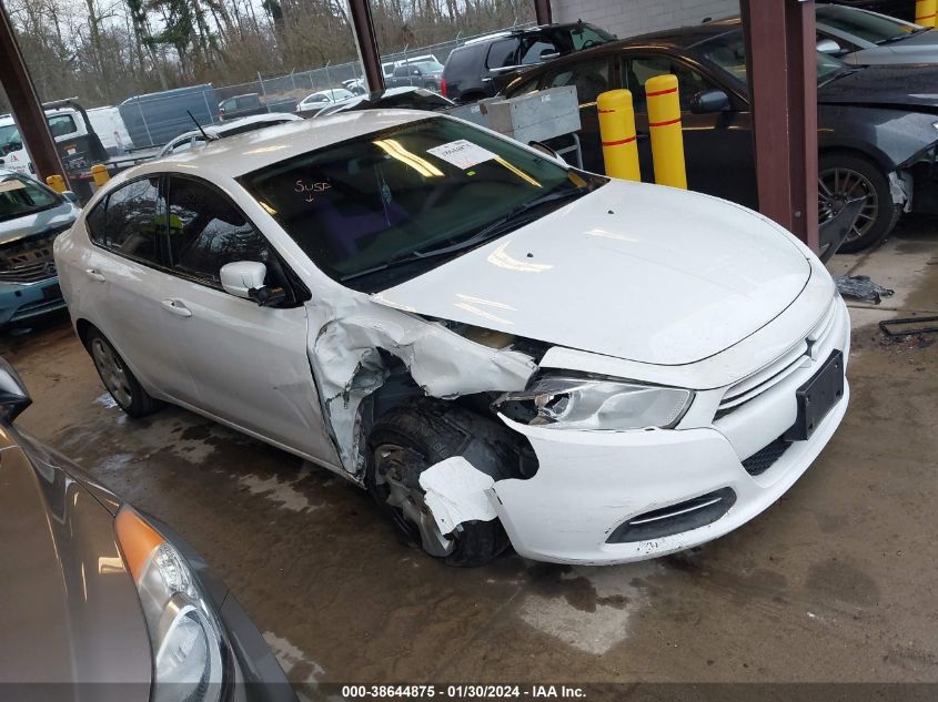 2016 DODGE DART SE - 1C3CDFAA4GD505493