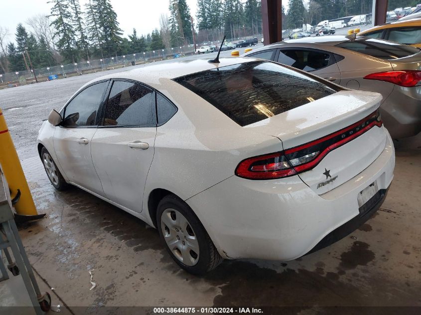 2016 DODGE DART SE - 1C3CDFAA4GD505493