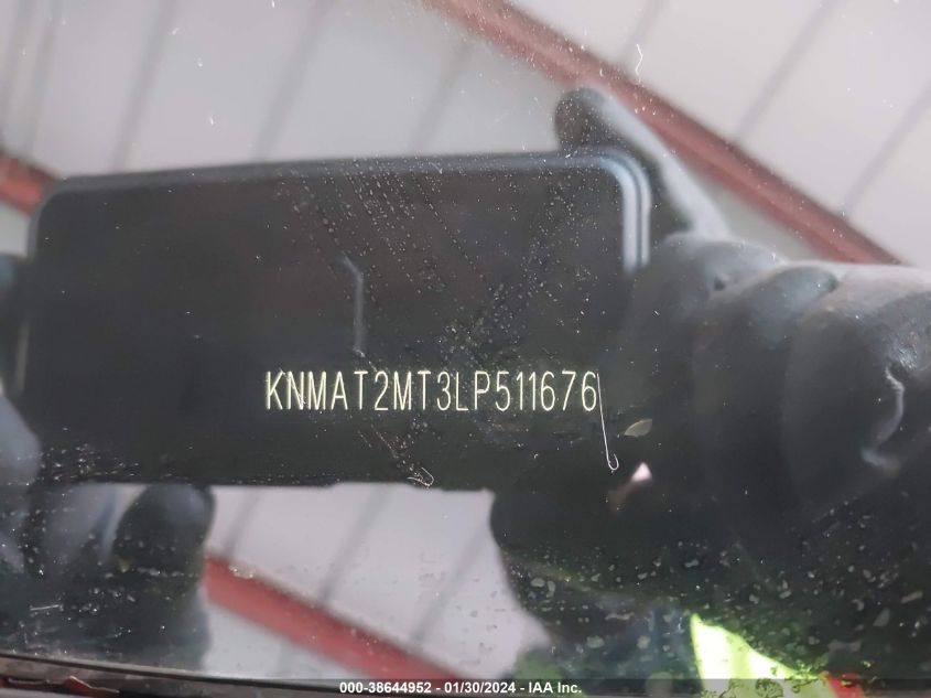 2020 NISSAN ROGUE SV FWD - KNMAT2MT3LP511676