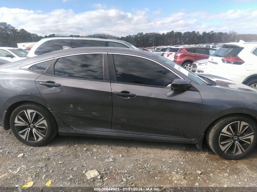 2018 HONDA CIVIC EXL - JHMFC1F79JX013879