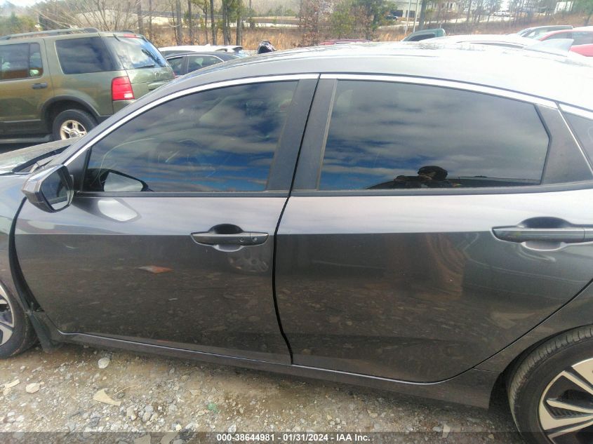 2018 HONDA CIVIC EXL - JHMFC1F79JX013879