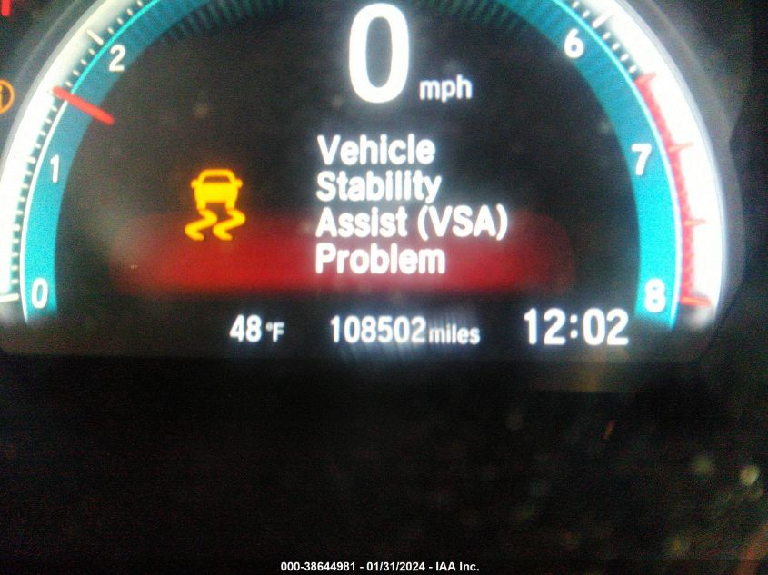 2018 HONDA CIVIC EXL - JHMFC1F79JX013879