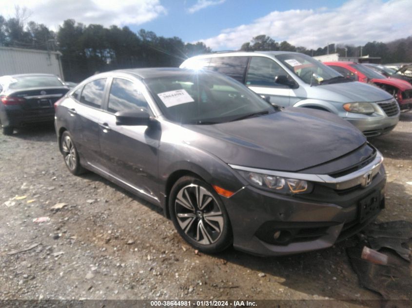 2018 HONDA CIVIC EXL - JHMFC1F79JX013879