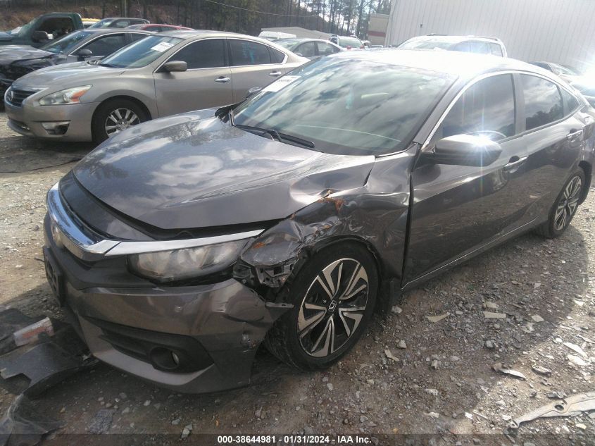 2018 HONDA CIVIC EXL - JHMFC1F79JX013879