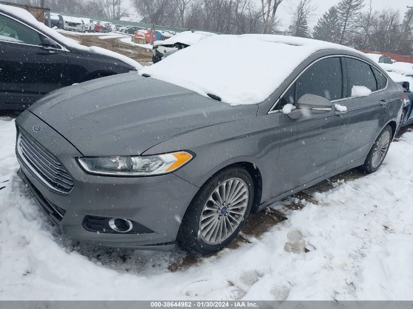 2013 FORD FUSION TITANIUM - 3FA6P0K91DR342179