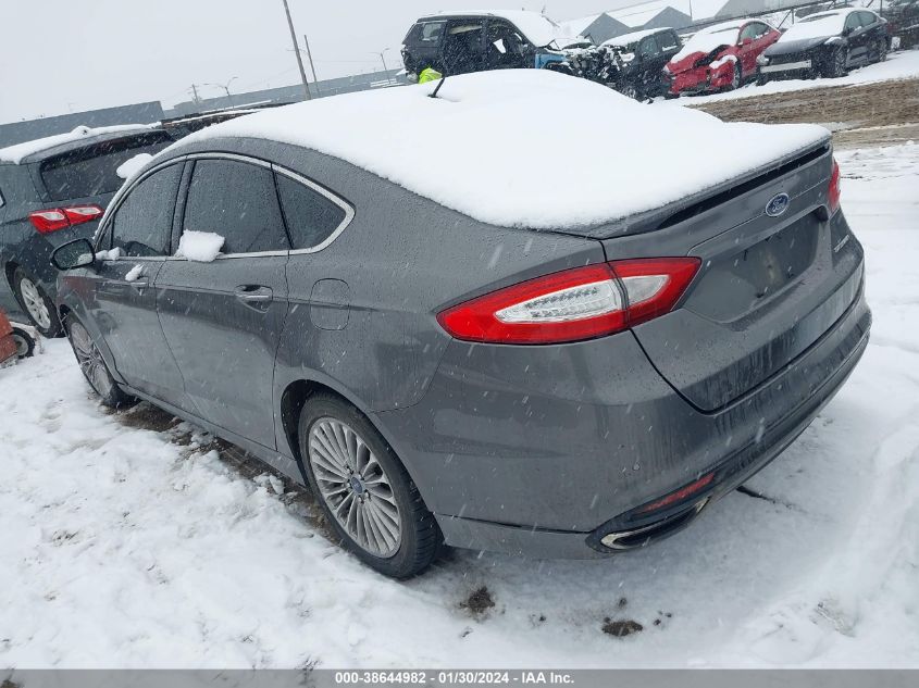 2013 FORD FUSION TITANIUM - 3FA6P0K91DR342179