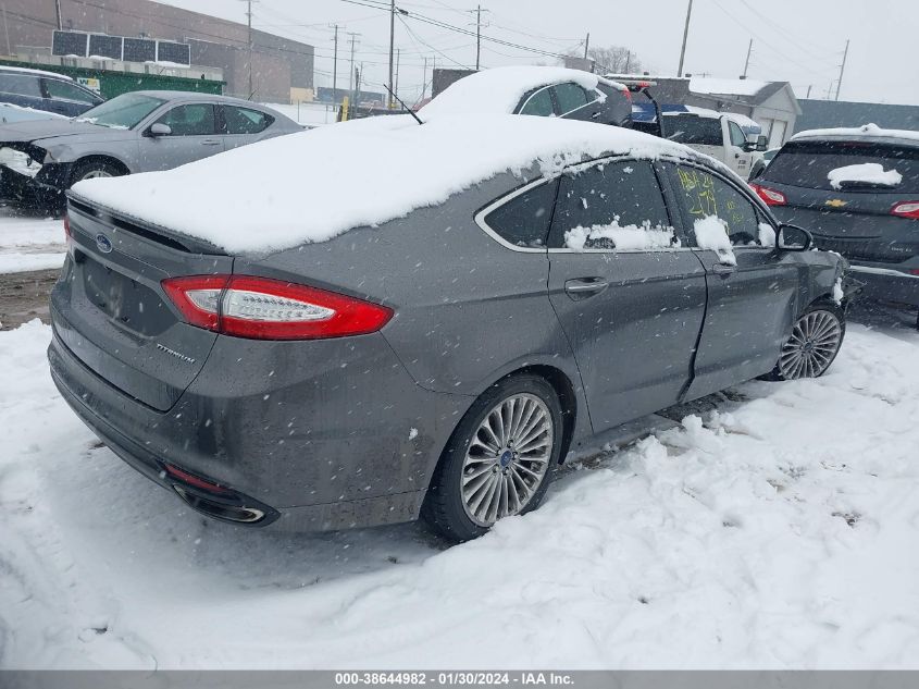 2013 FORD FUSION TITANIUM - 3FA6P0K91DR342179