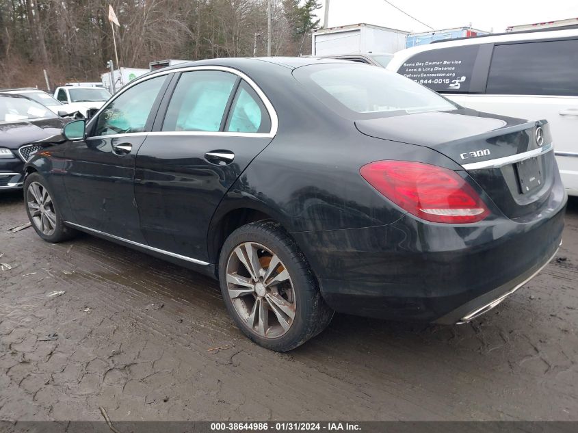 2016 MERCEDES-BENZ C 300 4MATIC/LUXURY 4MATIC/SPORT 4MATIC - 55SWF4KB4GU118495