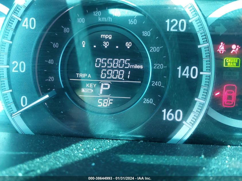 2016 HONDA ACCORD EXL - 1HGCR2F80GA036479