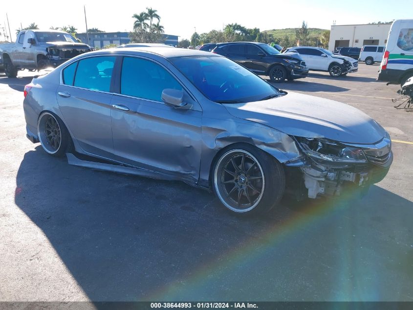 2016 HONDA ACCORD EXL - 1HGCR2F80GA036479