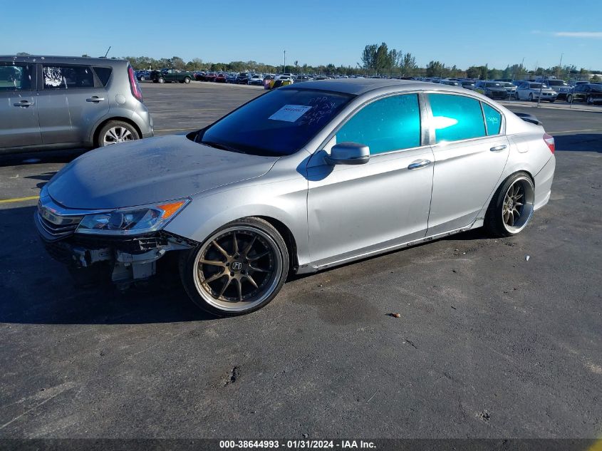 2016 HONDA ACCORD EXL - 1HGCR2F80GA036479