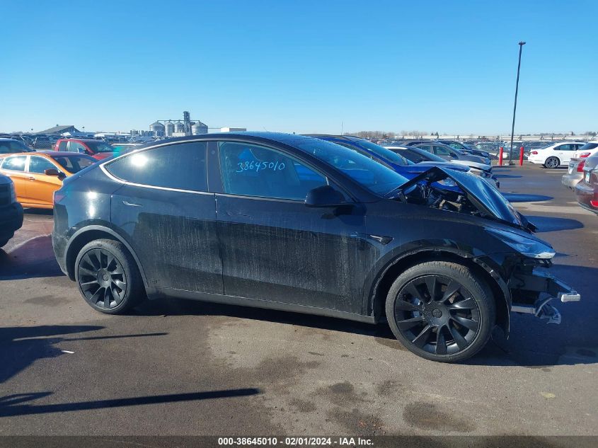 2021 TESLA MODEL Y - 5YJYGDEE6MF080549