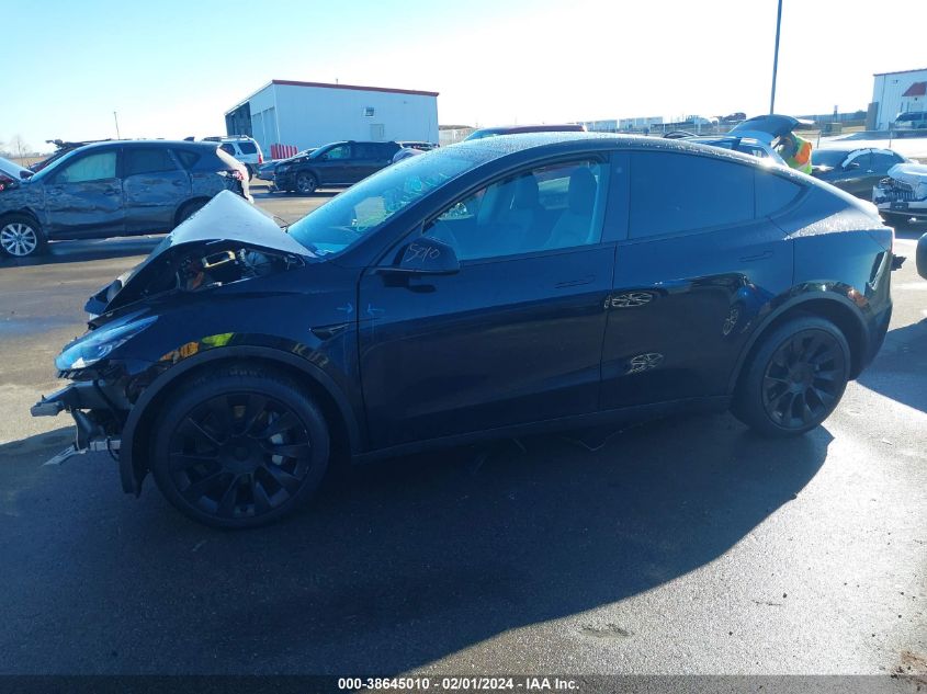 2021 TESLA MODEL Y - 5YJYGDEE6MF080549