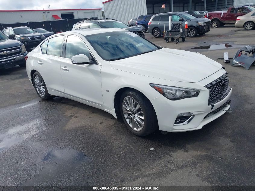 2019 INFINITI Q50 3.0T LUXE - JN1EV7AR3KM556752