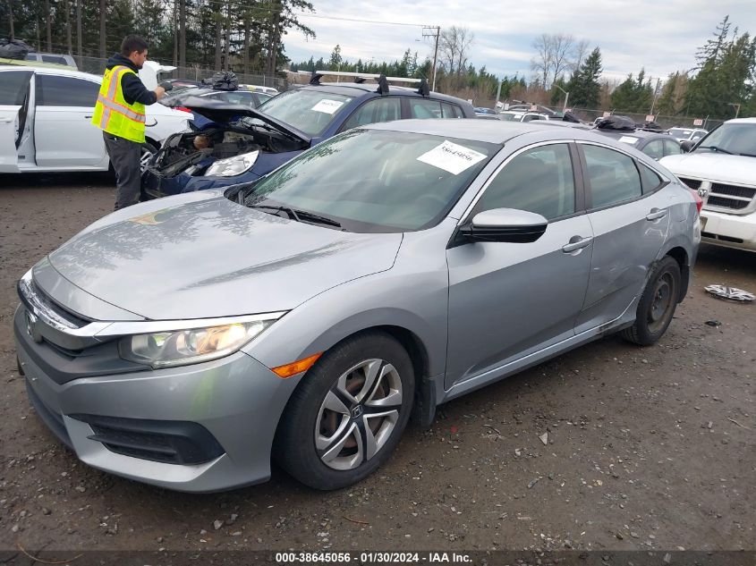 2016 HONDA CIVIC LX - 19XFC2F50GE029760