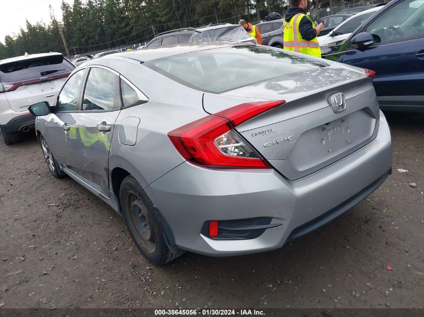 2016 HONDA CIVIC LX - 19XFC2F50GE029760