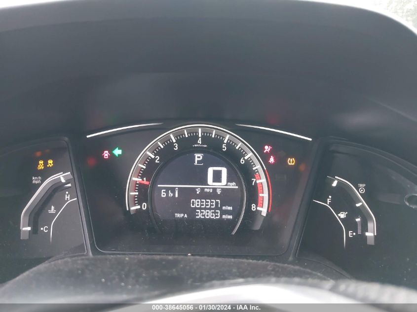 2016 HONDA CIVIC LX - 19XFC2F50GE029760
