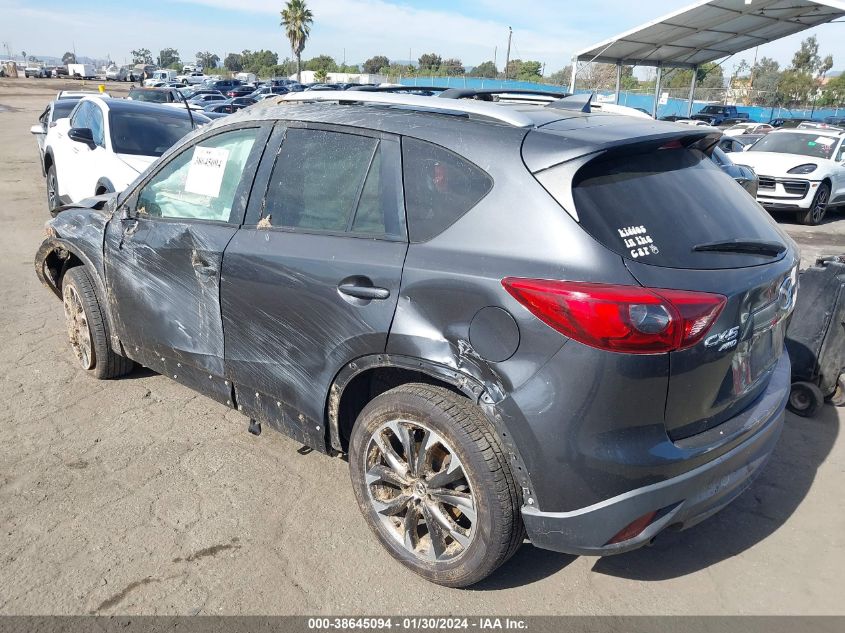 2016 MAZDA CX-5 GT - JM3KE4DY6G0616515