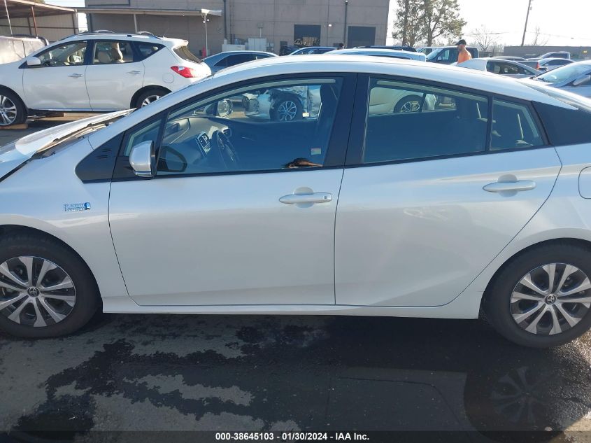 2022 TOYOTA PRIUS PRIME LE - JTDKAMFP4N3211984
