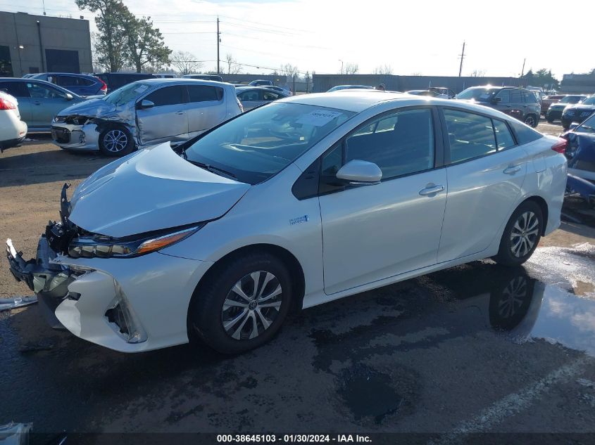 2022 TOYOTA PRIUS PRIME LE - JTDKAMFP4N3211984