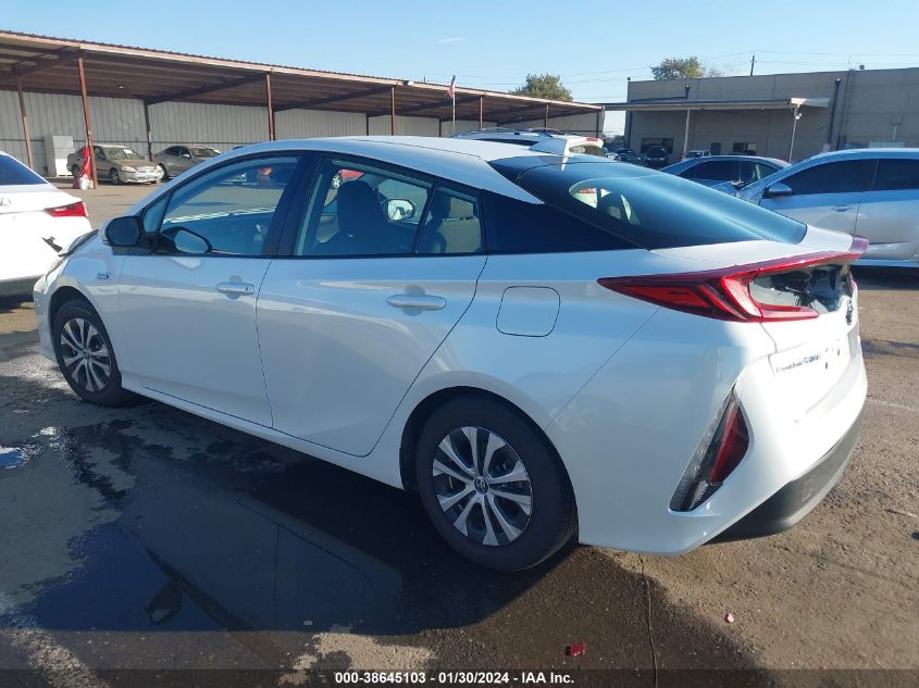 2022 TOYOTA PRIUS PRIME LE - JTDKAMFP4N3211984