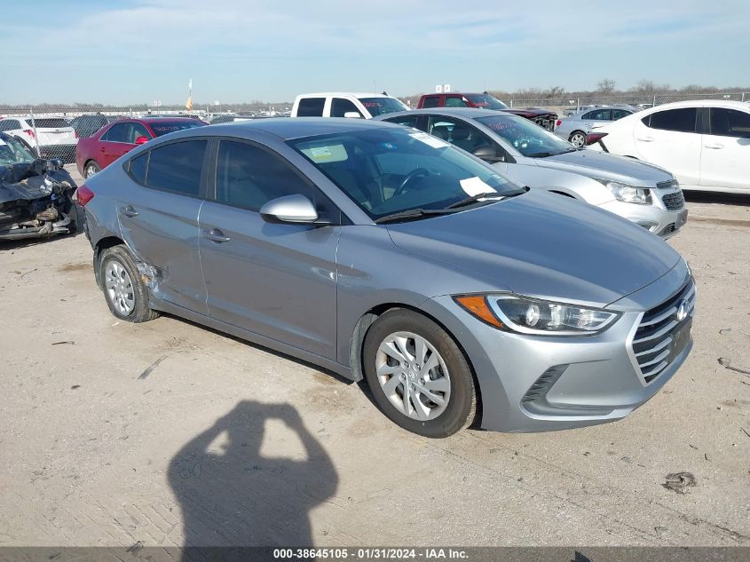 2017 HYUNDAI ELANTRA SE - 5NPD74LF9HH065917