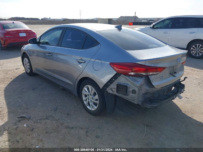 2017 HYUNDAI ELANTRA SE - 5NPD74LF9HH065917