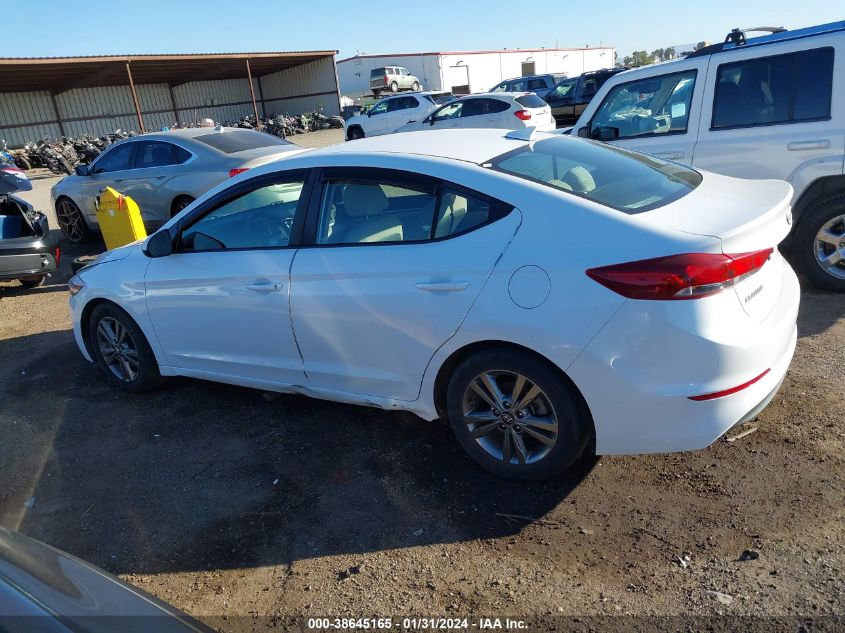 2018 HYUNDAI ELANTRA SEL - 5NPD84LFXJH237648