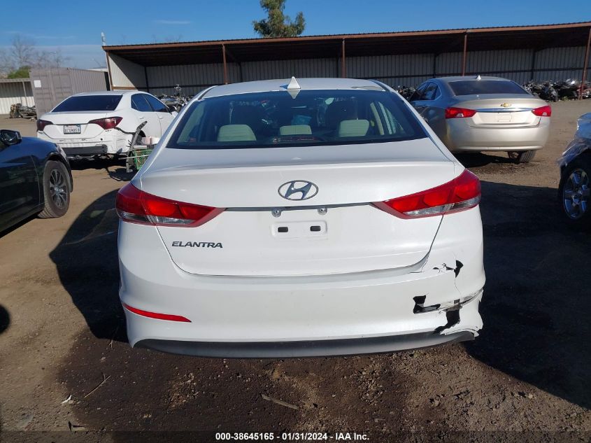 2018 HYUNDAI ELANTRA SEL - 5NPD84LFXJH237648