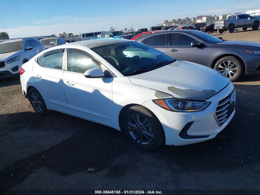 2018 HYUNDAI ELANTRA SEL - 5NPD84LFXJH237648