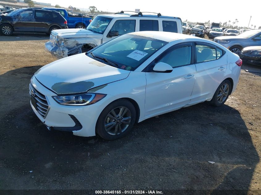 2018 HYUNDAI ELANTRA SEL - 5NPD84LFXJH237648