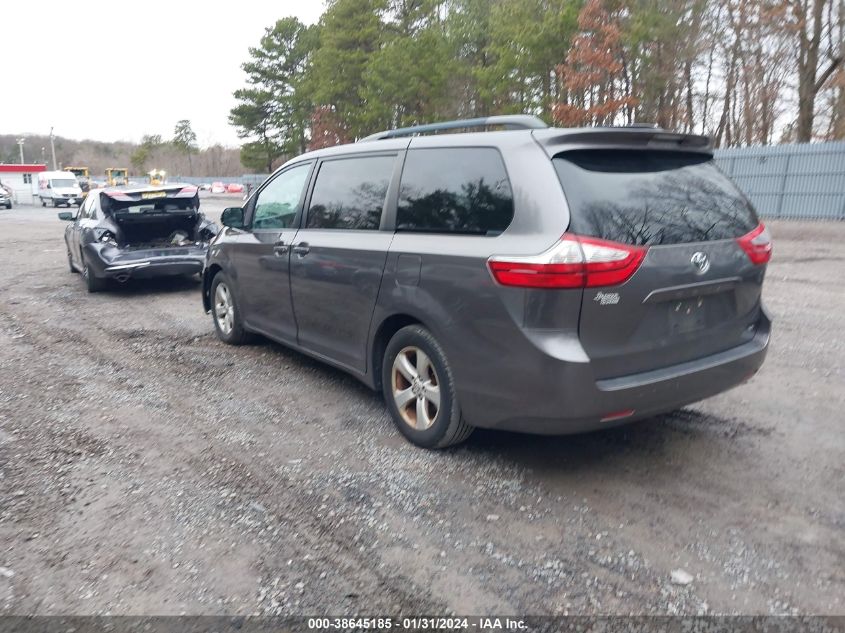 2017 TOYOTA SIENNA LE 7 PASSENGER/LE 8 PASSENGER - 5TDKZ3DC1HS865363