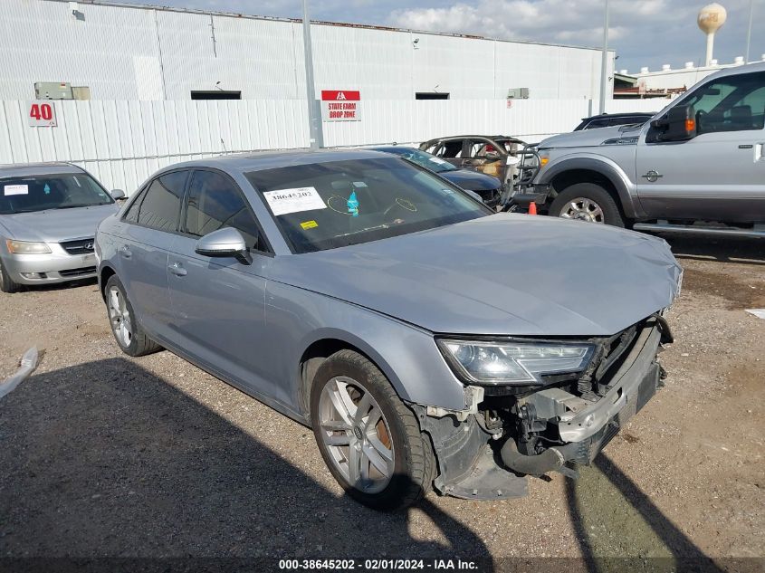 2017 AUDI A4 PREMIUM - WAUANAF48HN032096