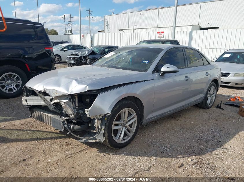 2017 AUDI A4 PREMIUM - WAUANAF48HN032096