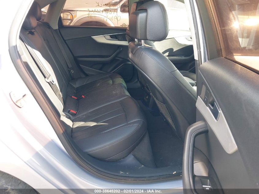 2017 AUDI A4 PREMIUM - WAUANAF48HN032096