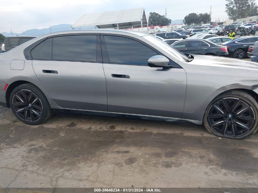 2023 BMW 760I XDRIVE - WBA33EJ03PCL84216