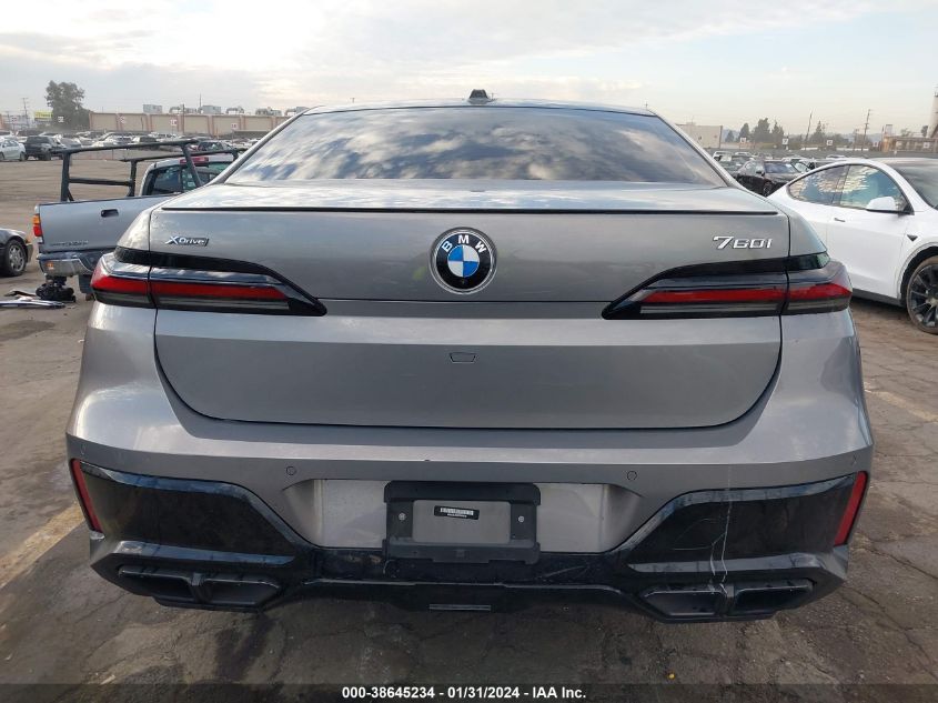 2023 BMW 760I XDRIVE - WBA33EJ03PCL84216