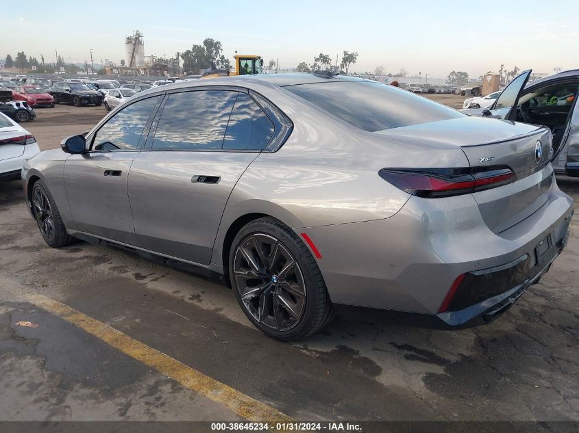 2023 BMW 760I XDRIVE - WBA33EJ03PCL84216