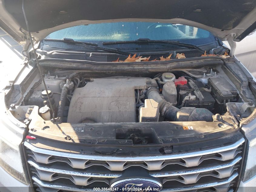 2017 FORD EXPLORER XLT - 1FM5K8D83HGA74591
