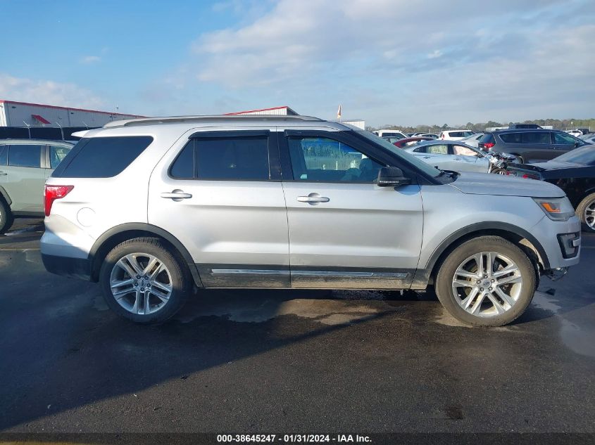 2017 FORD EXPLORER XLT - 1FM5K8D83HGA74591