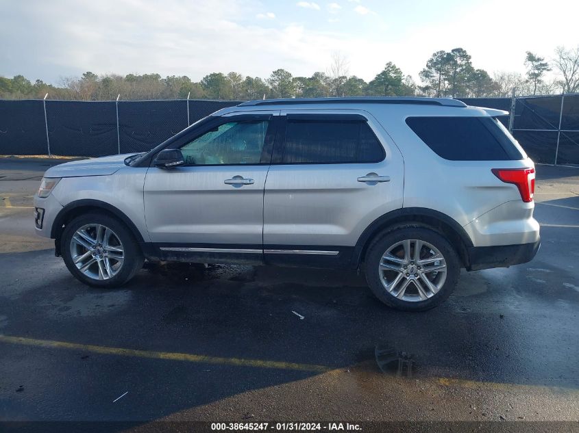 2017 FORD EXPLORER XLT - 1FM5K8D83HGA74591