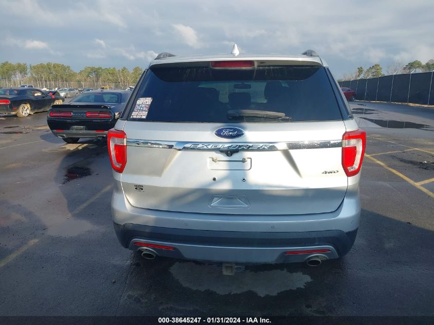 2017 FORD EXPLORER XLT - 1FM5K8D83HGA74591