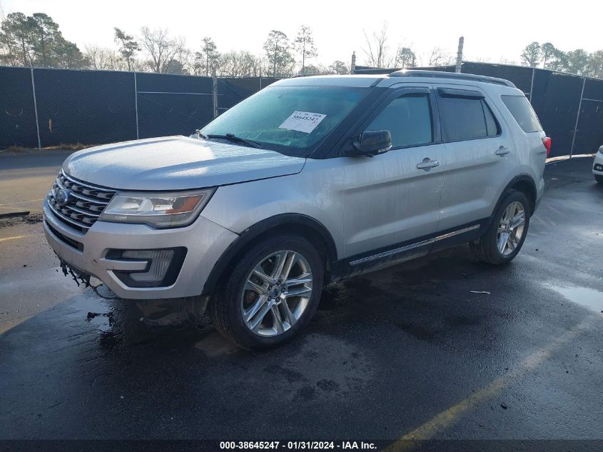 2017 FORD EXPLORER XLT - 1FM5K8D83HGA74591