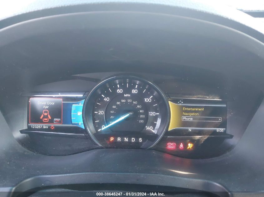 2017 FORD EXPLORER XLT - 1FM5K8D83HGA74591