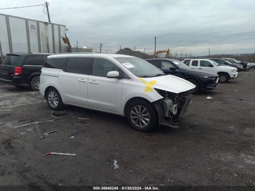 2015 KIA SEDONA EX - KNDMC5C18F6021002