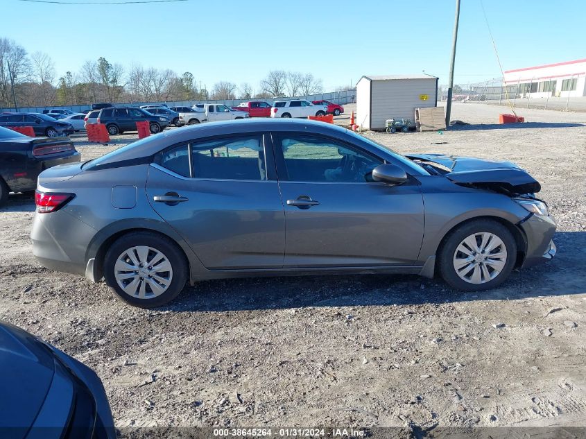 2022 NISSAN SENTRA S XTRONIC CVT - 3N1AB8BV3NY230234